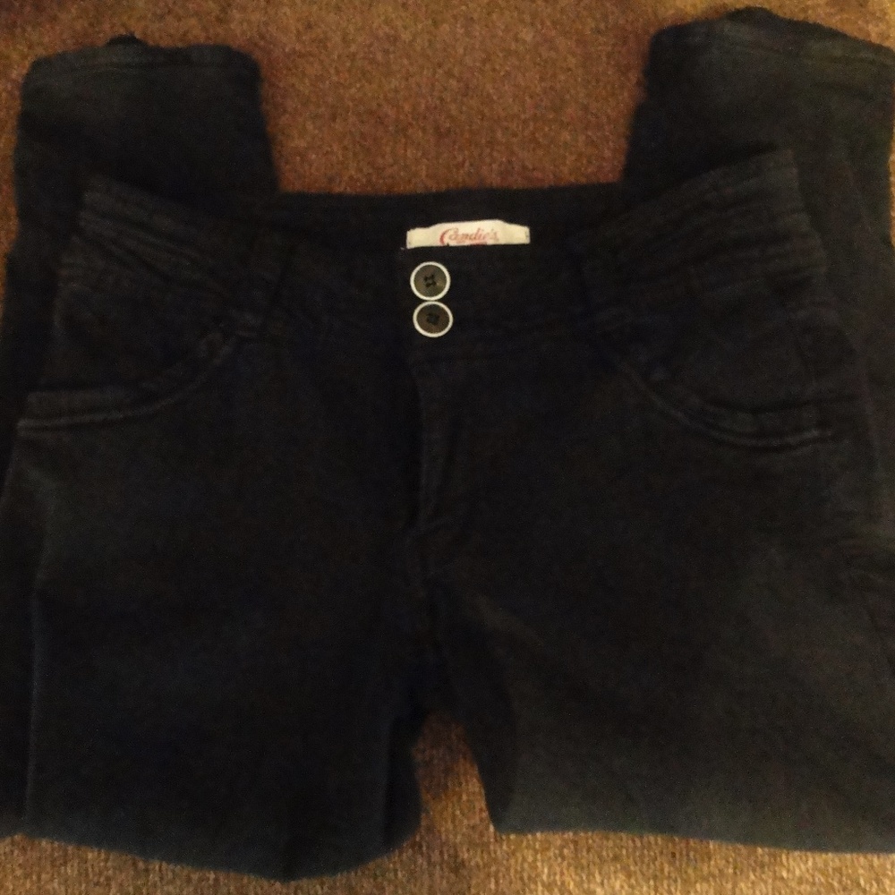 Candie's Black Capri's